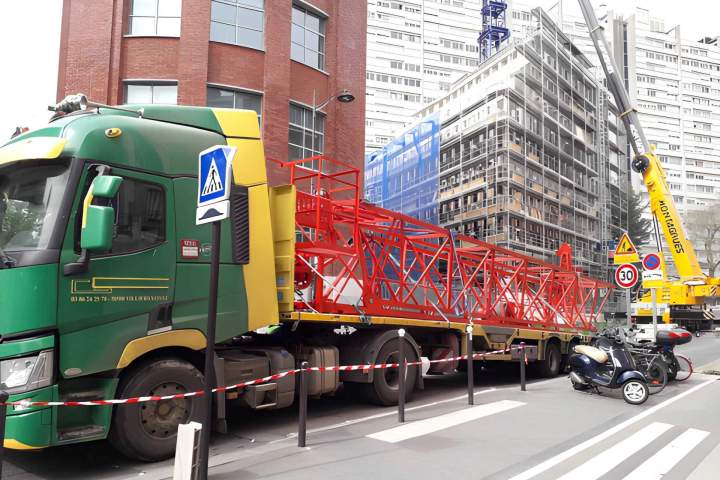 Service de transport matériel Auxerre