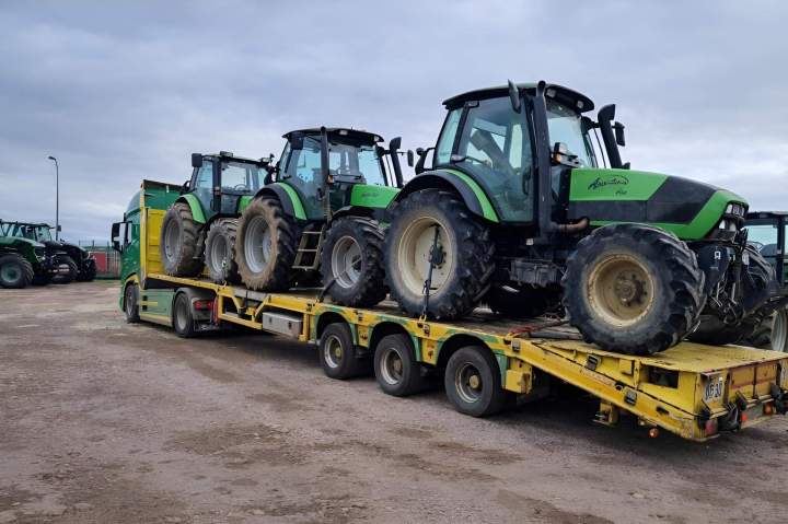 Acheminement sécurisé de vos tracteurs