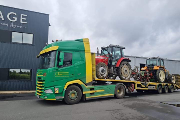 Transport tracteurs agricoles Auxerre
